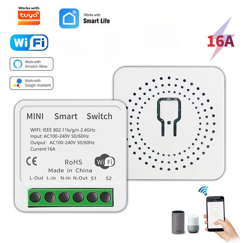 Diy Home Automation Controller - Interruptor de luz inteligente WiFi mini