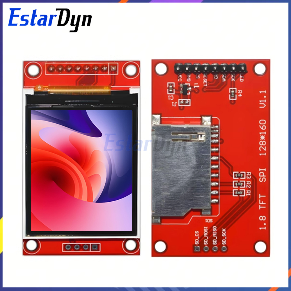 Home Automation Raspberry Pi - Pantalla LCD TFT ST7735S de 1.8