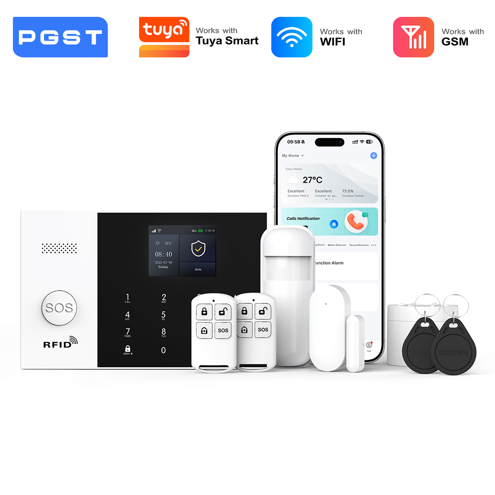 Home Automation Tutorial - PGST kit alarma seguridad antirrobo WiFi