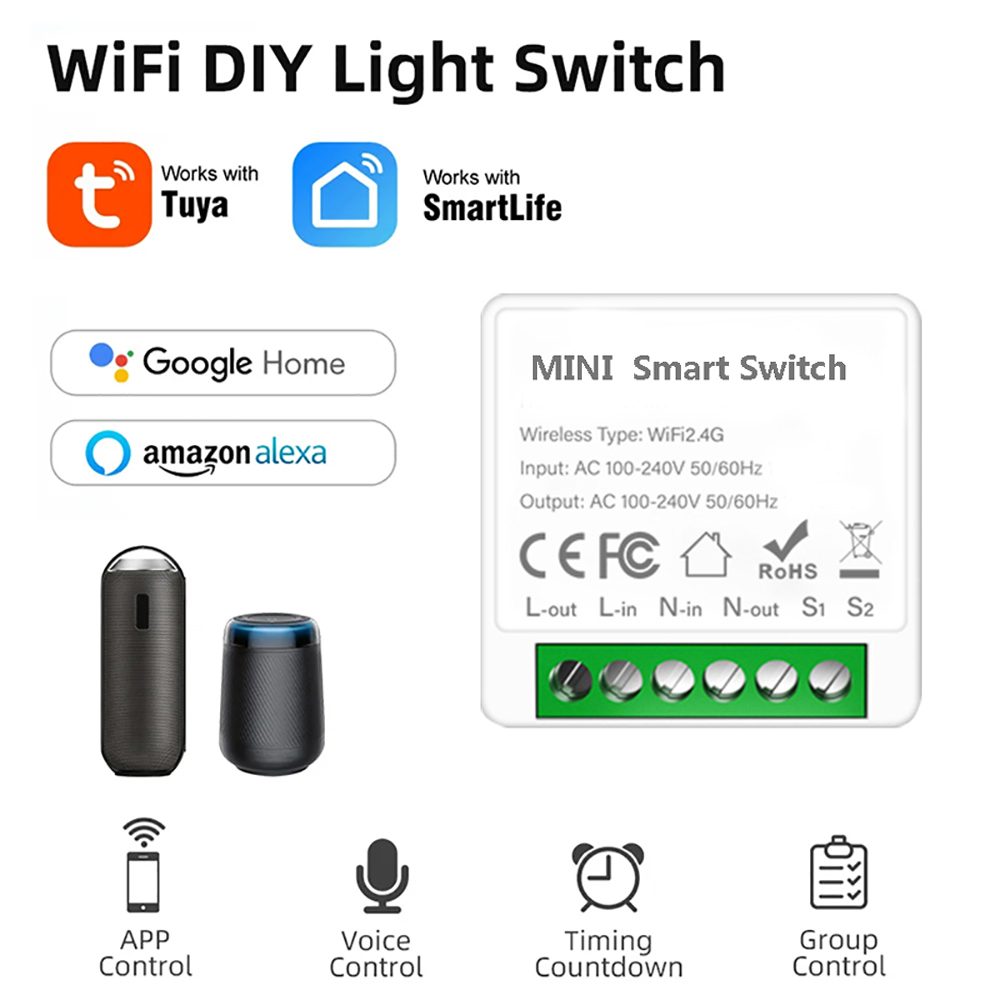 Diy Home Automation Controller - Control de vía Tuya Mini 16A