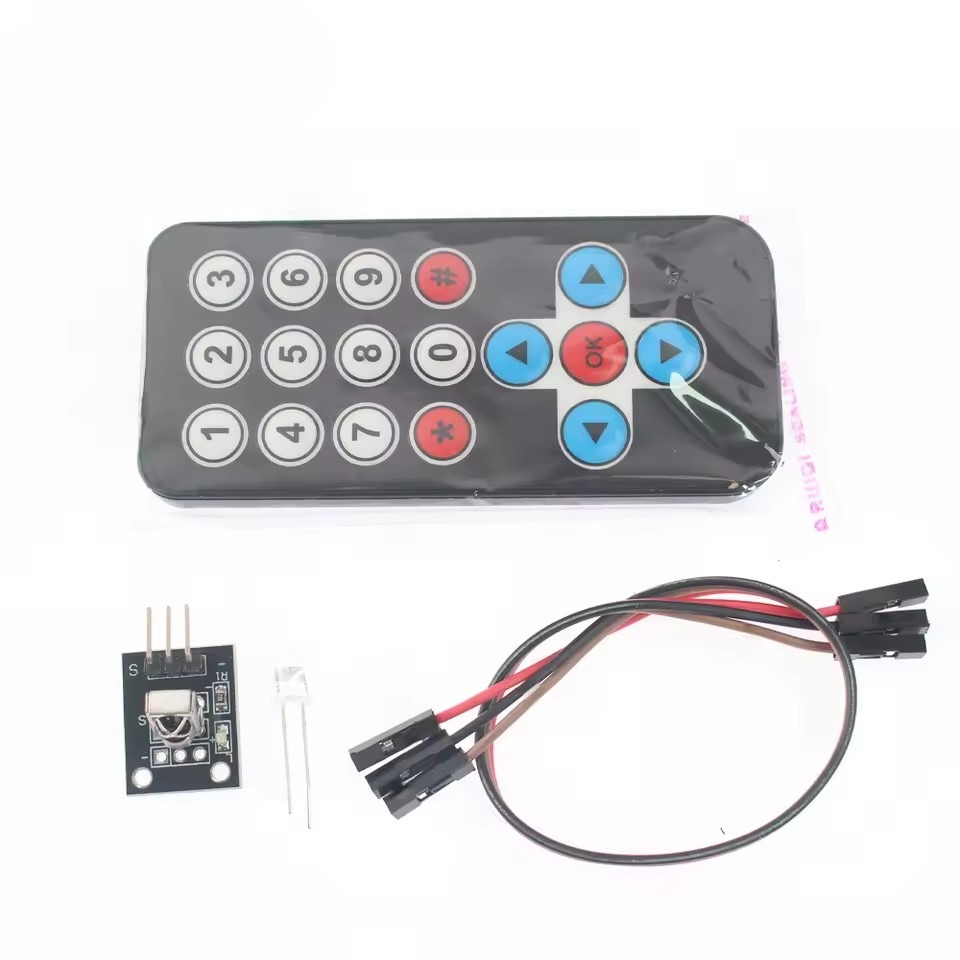 Home Automation With Arduino - Módulo Receptor de Infrarrojos IR HX1838,