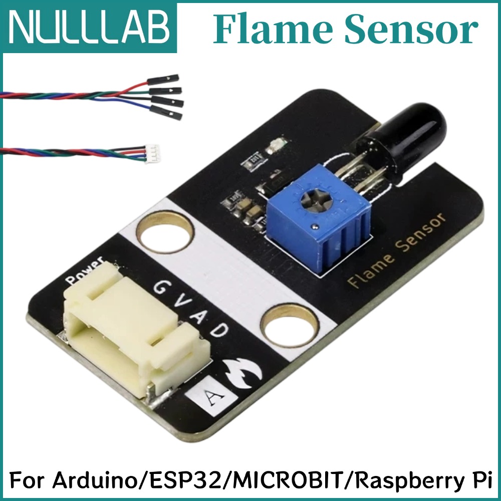 Home Automation Raspberry Pi - Sensor de Llama Digital Analógico con