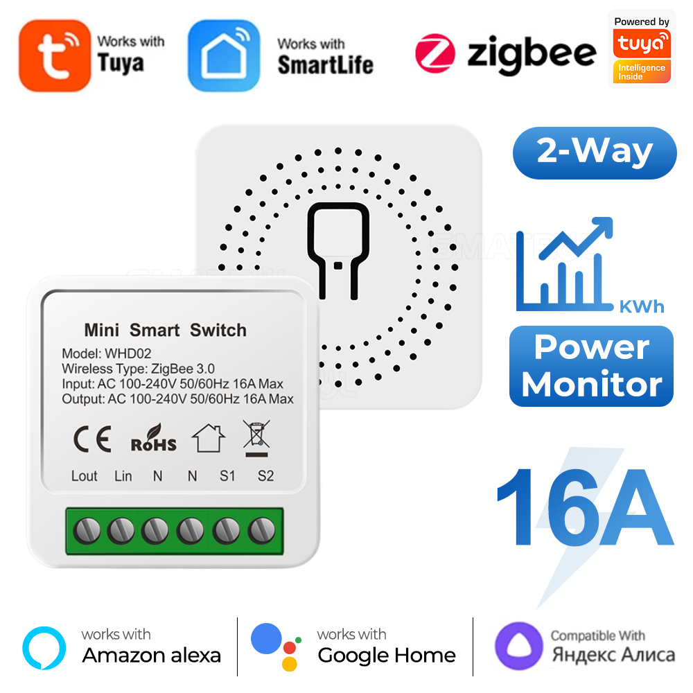 Home Automation Industry - Interruptor inteligente Zigbee / WiFi con