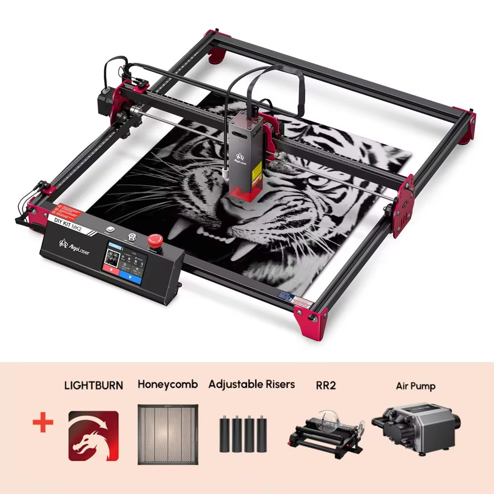 Diy Automation - Algolaser Kit de Bricolaje MK2, Cortadora