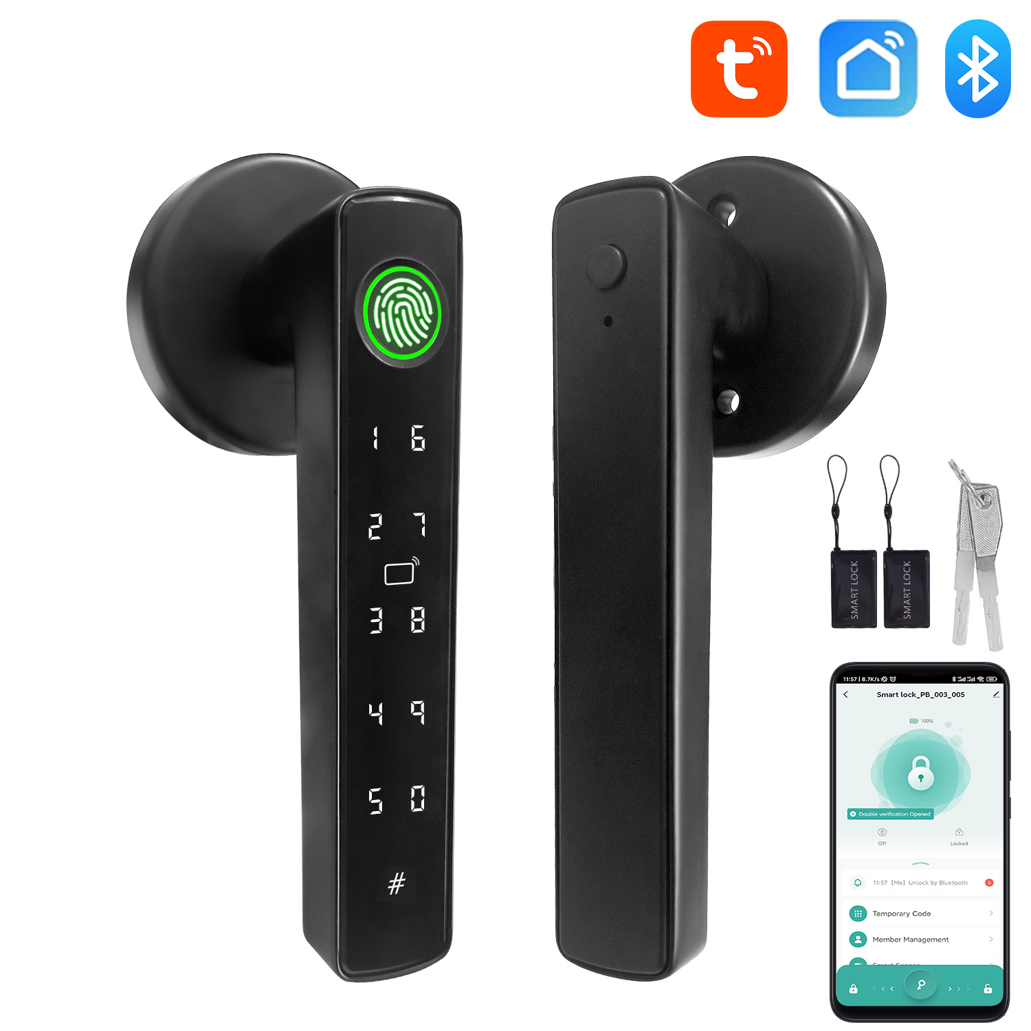 Home Automation Tutorial - Cerradura Inteligente Bluetooth Tuya, Cerradura Electrónica