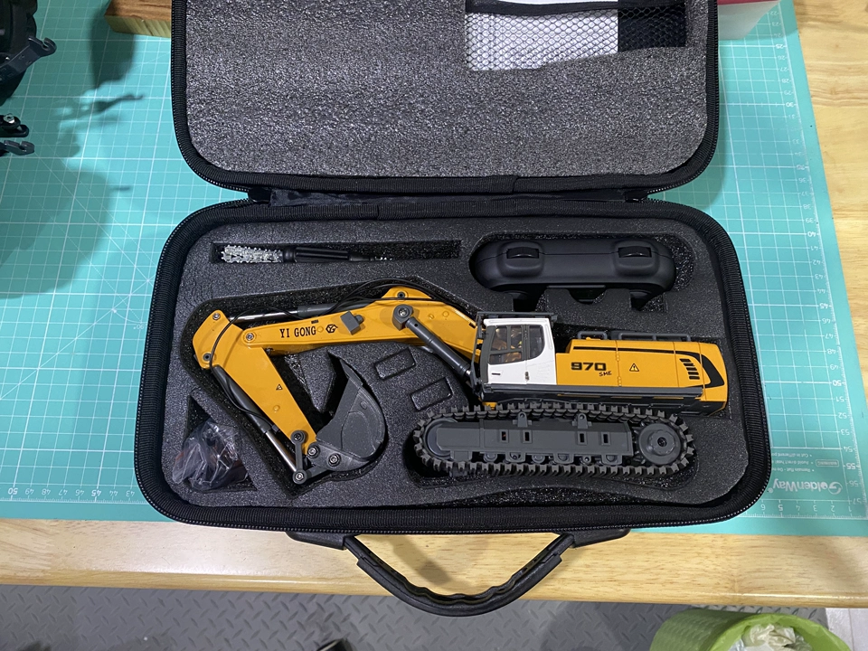 Modelo de excavadora 1:50 T14R - Home Automation Tutorial reseña y precio