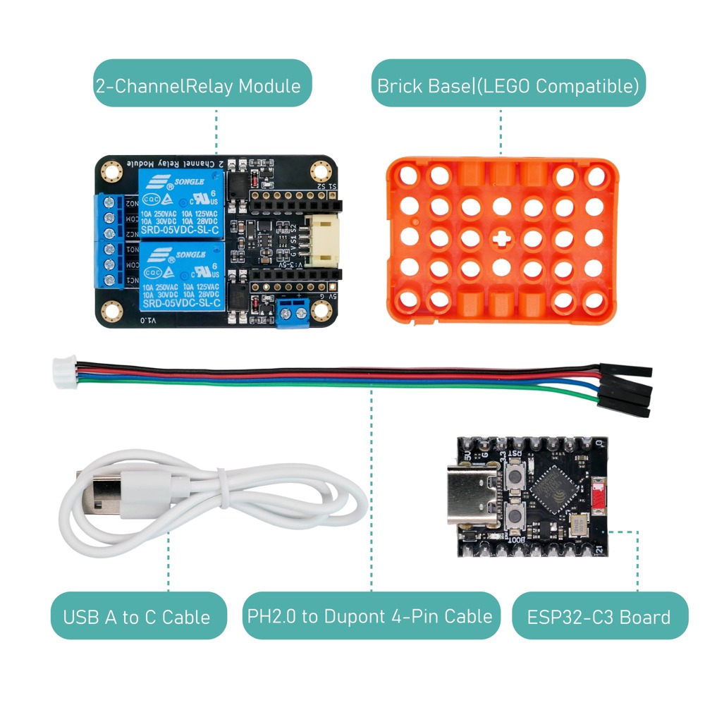 Módulo de relé de 2 canales, e - Home Automation With Arduino reseña y precio