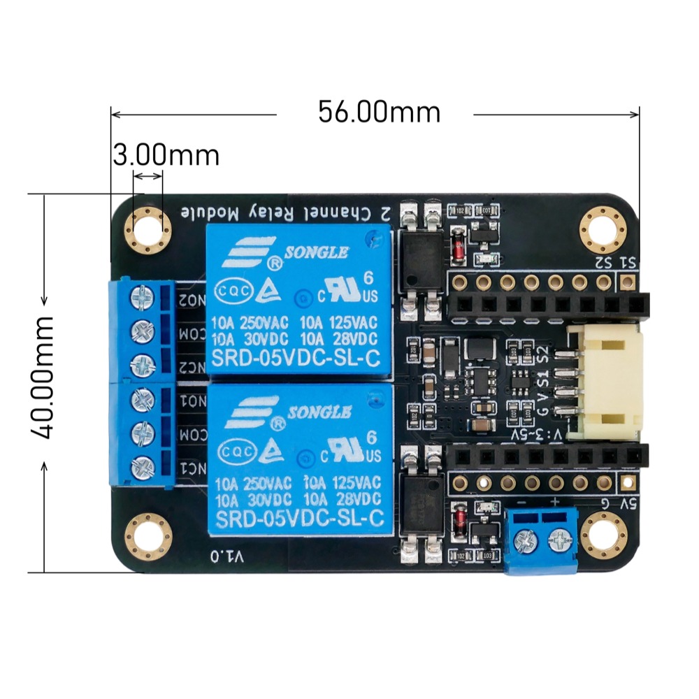 Módulo de relé de 2 canales, e - Home Automation With Arduino reseña y precio