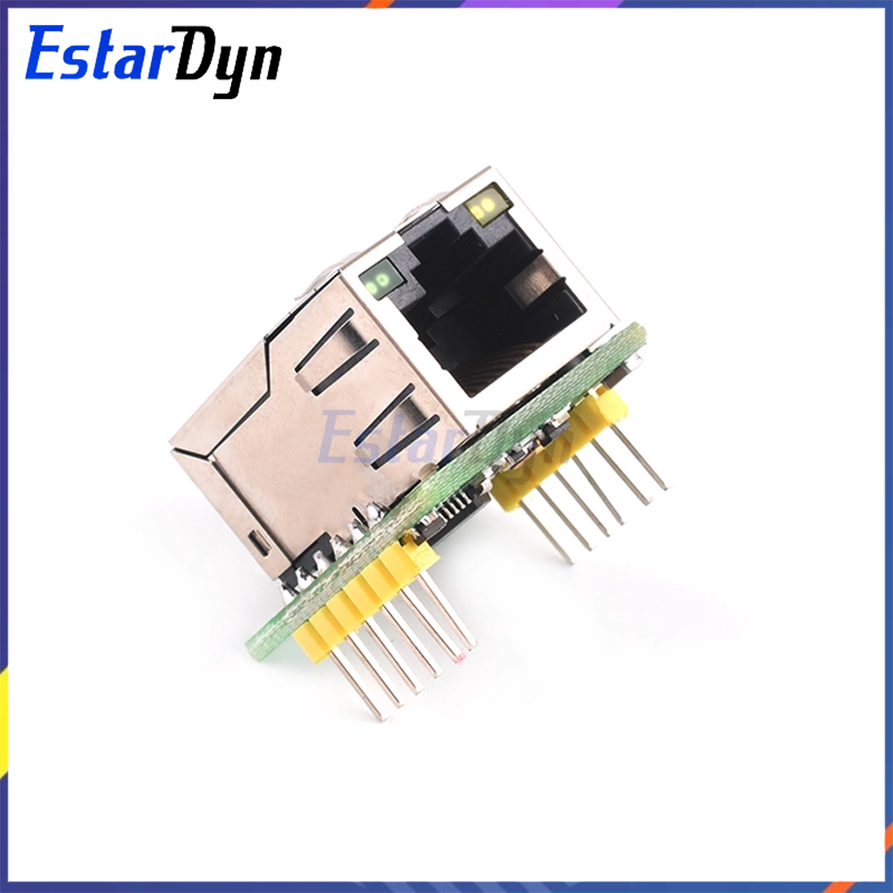 Módulo Ethernet W5500 SPI a LA - Ethernet Module W5500 reseña y precio