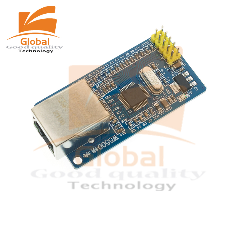 Módulo de red LAN W5500 Ethern - Ethernet Module W5500 reseña y precio
