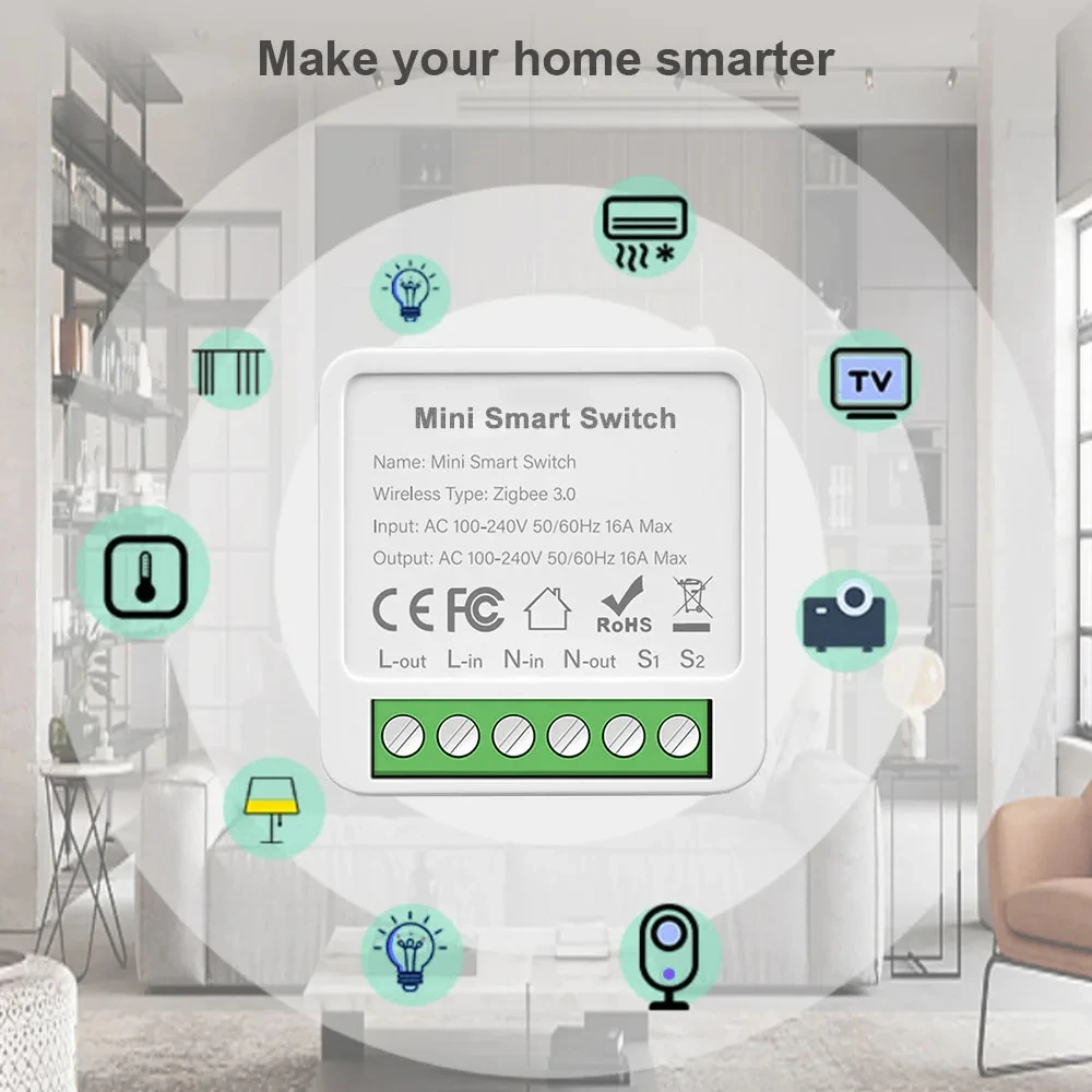 Mini Interruptor Inteligente W - Diy Home Automation Controller reseña y precio