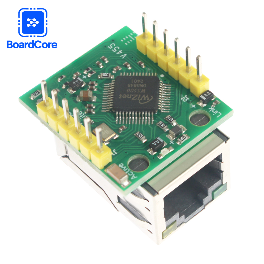 USR-ES1 W5500 Chip SPI a LAN/E - Ethernet Module W5500 reseña y precio