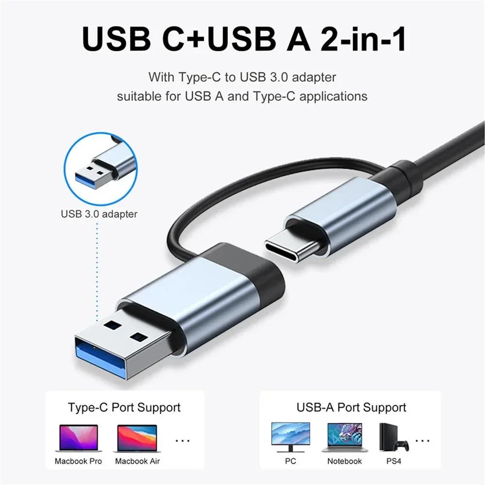 Hub USB tipo C, divisor USB 8  - Home Assistant Sd reseña y precio