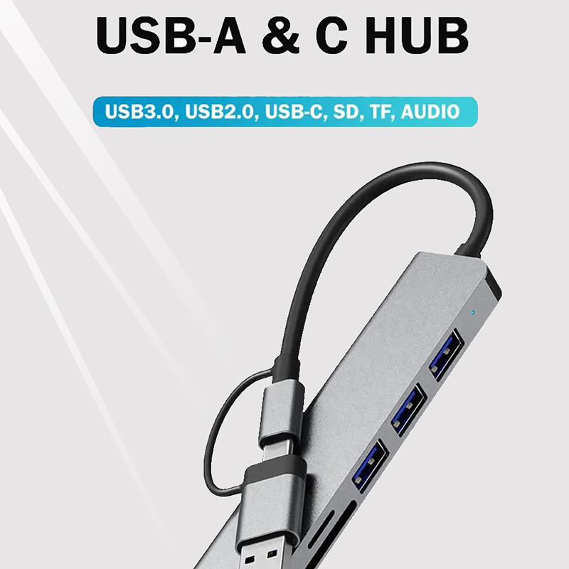 Hub USB tipo C, divisor USB 8  - Home Assistant Sd reseña y precio