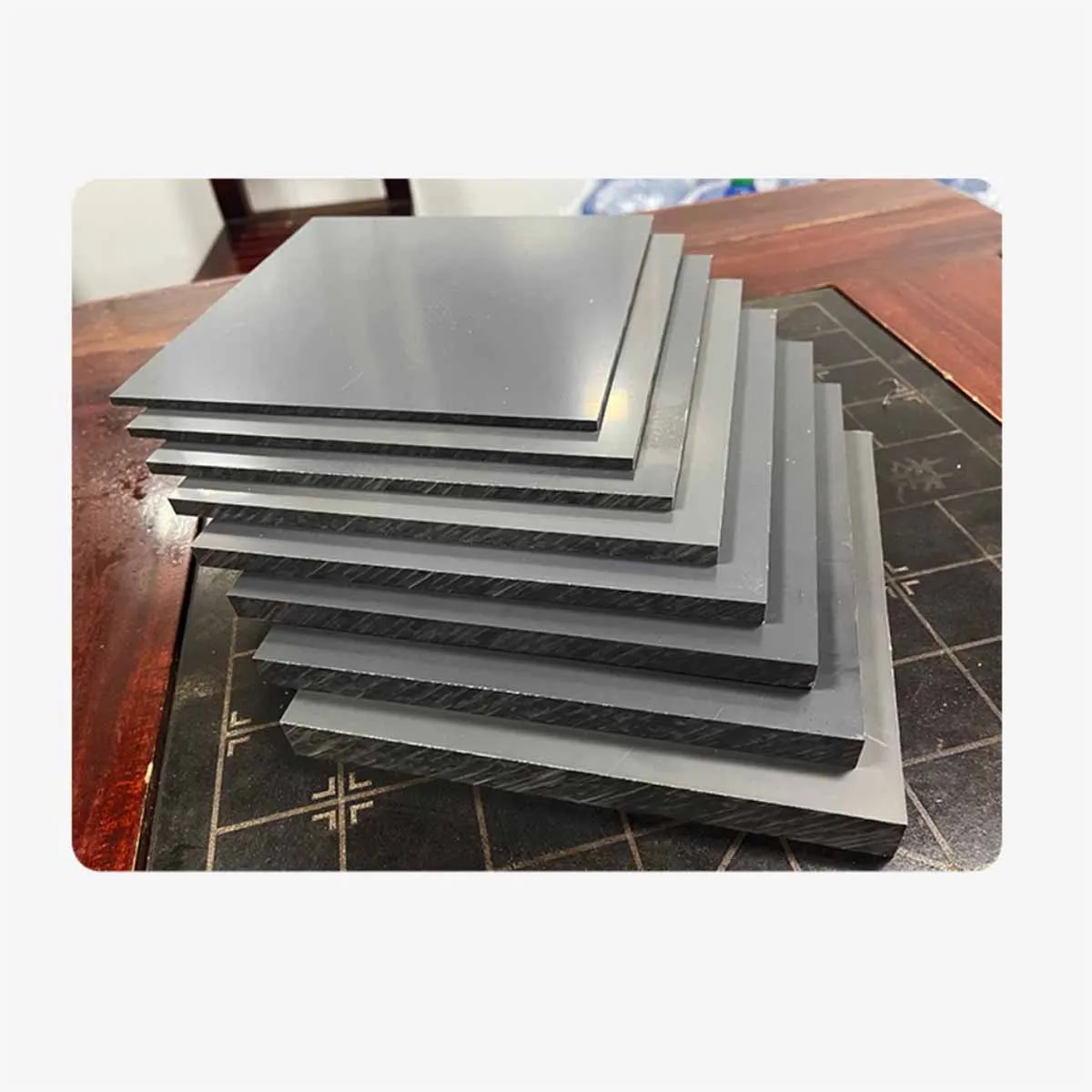Hoja dura de plástico de table - Home Automation Industry reseña y precio