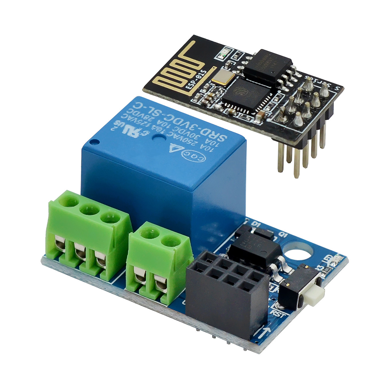 Módulo de relé WiFi ESP-01S 5V - Home Automation With Arduino reseña y precio