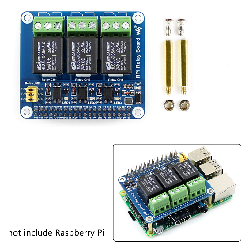 Placa de expansión de relé de  - Home Automation Raspberry Pi reseña y precio
