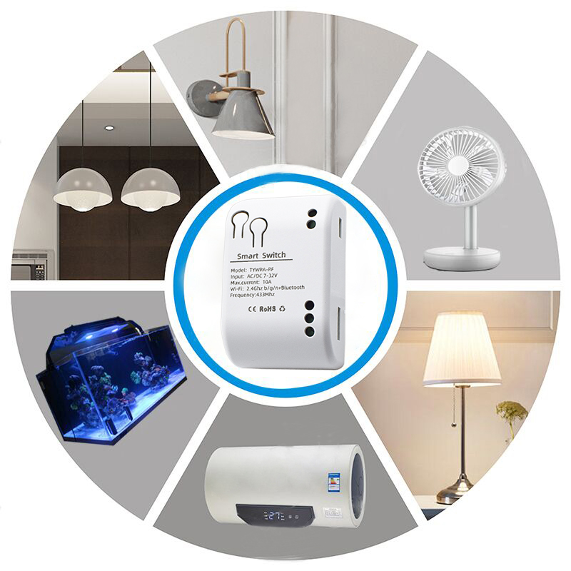 Módulo de relé ZigBee de 1 can - Diy Home Automation Controller reseña y precio