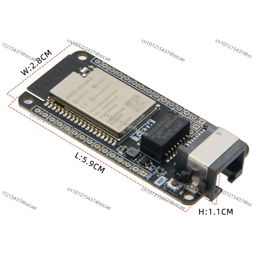 Placa de desarrollo T-ETH-Lite - Ethernet Module W5500 reseña y precio