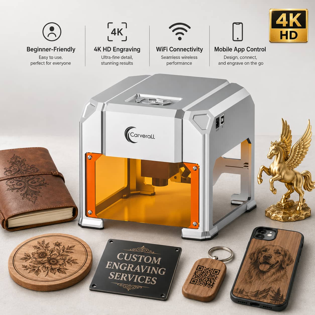 Máquina de Grabado Láser Carve - Diy Automation reseña y precio