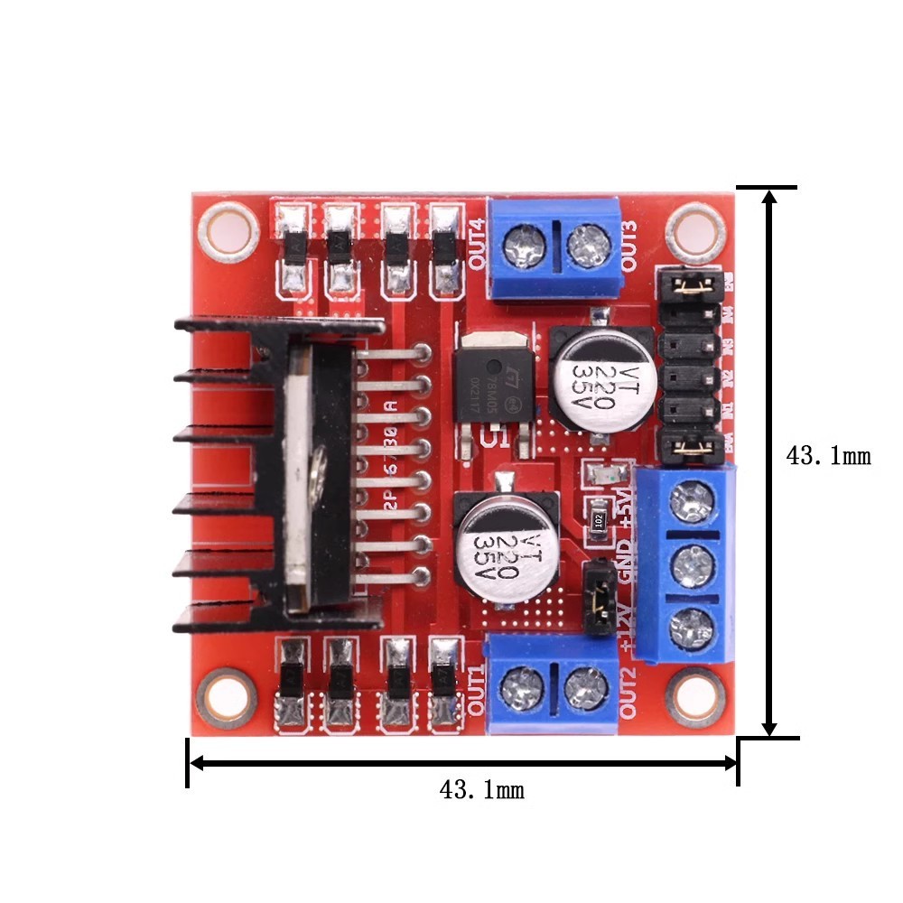 Módulo Controlador de Motor L2 - Diy Automation Projects reseña y precio