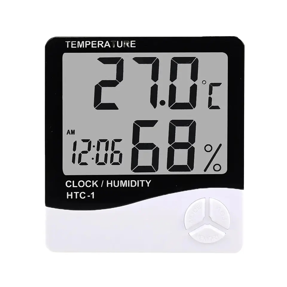 Termómetro e Higrómetro Digita - Home Automation Industry reseña y precio