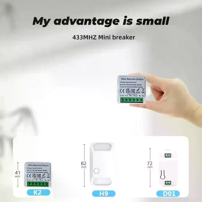 Interruptor Inteligente RF 433 - Diy Home Automation Controller reseña y precio