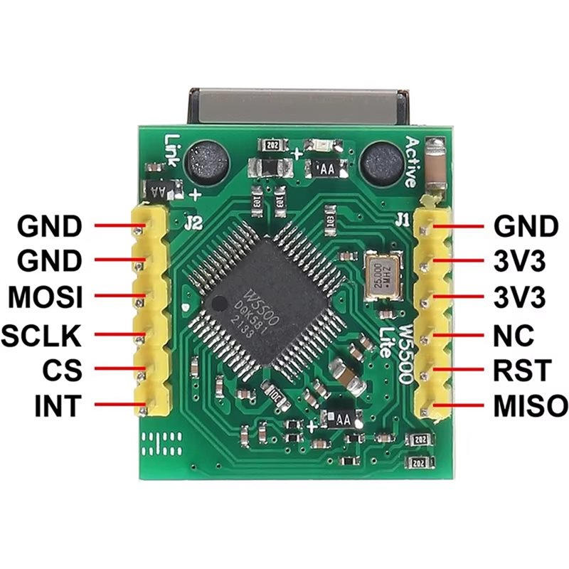 Módulo de red Ethernet 3CGRO-U - Ethernet Module W5500 reseña y precio