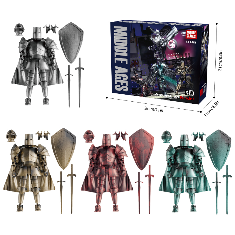 Caballero Medieval Multiarticu - Diy Automation reseña y precio