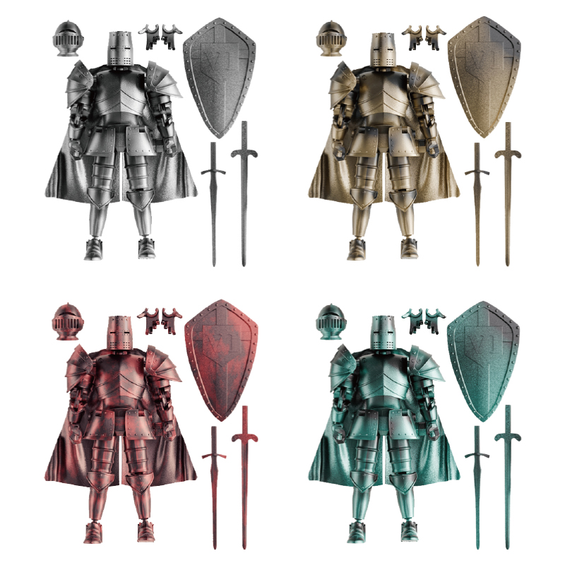 Caballero Medieval Multiarticu - Diy Automation reseña y precio