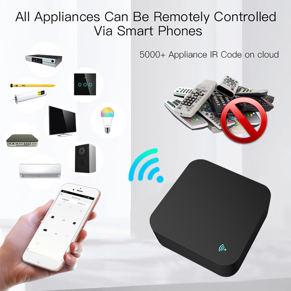 Control remoto IR RF, mejora d - Home Automation Industry reseña y precio