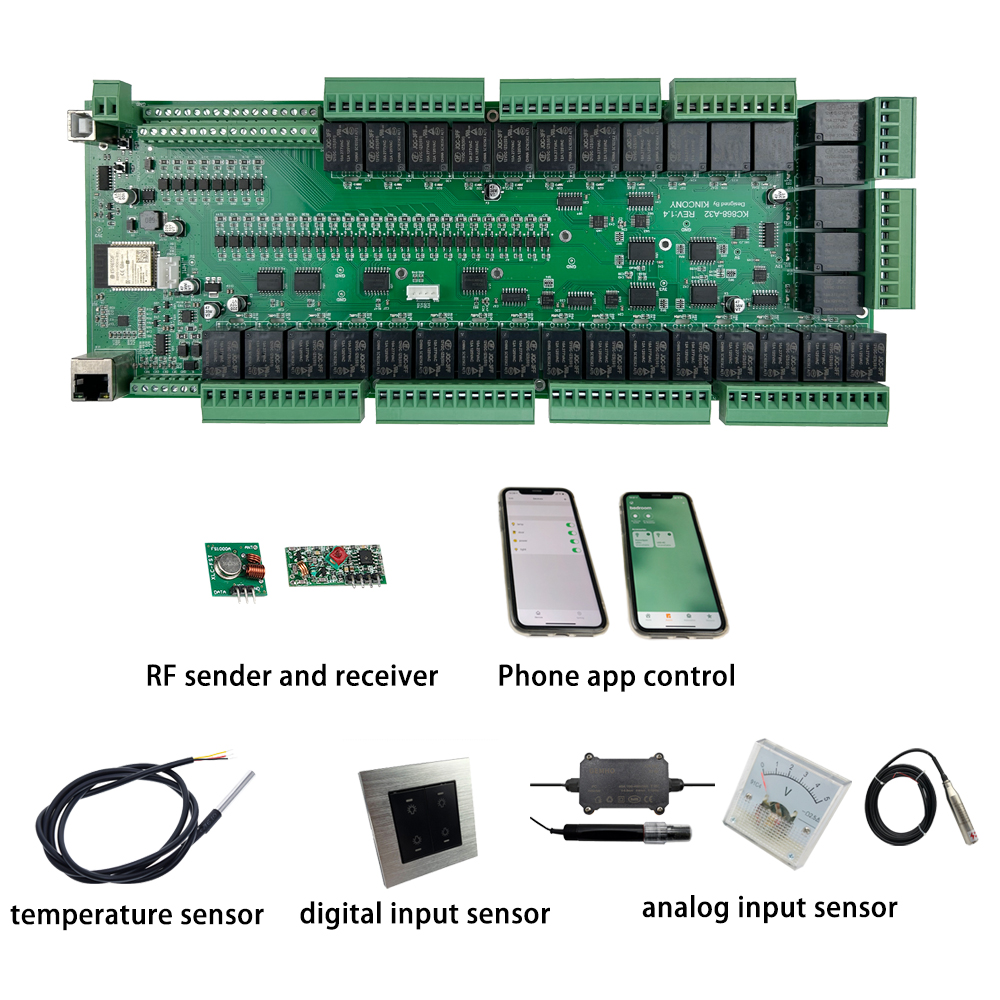 Módulo de Relé KC868-A32 ESP32 - Home Automation With Arduino reseña y precio
