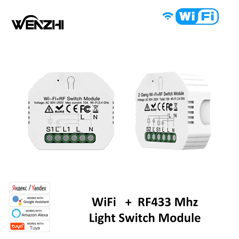 1/2 interruptor de luz DIY mód - Home Automation Panel Diy reseña y precio
