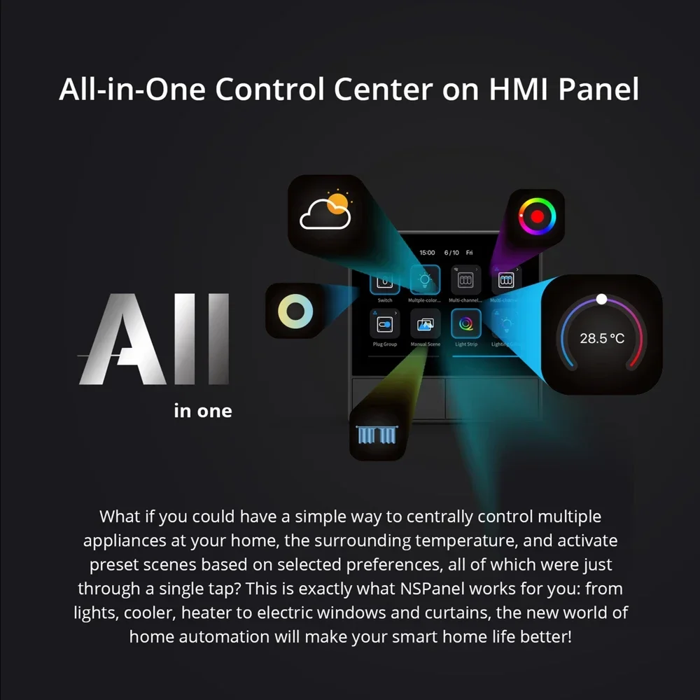 Interruptor de Pared Inteligen - Home Automation Panel Diy reseña y precio