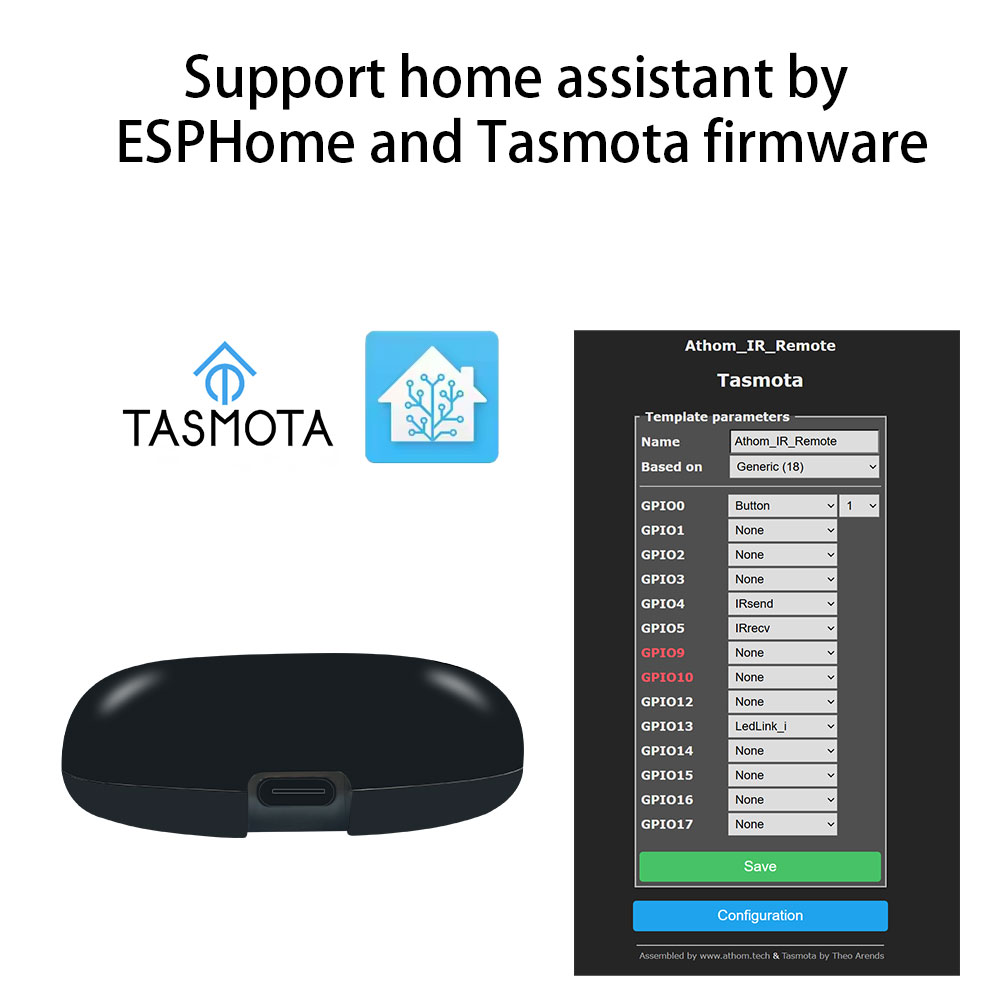 Tasmota MQTT IR Control remoto - Diy Home Automation Controller reseña y precio